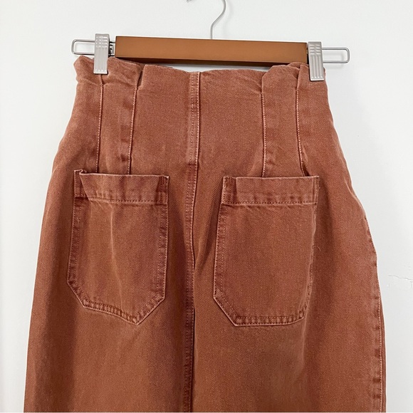 Free People Paper Bag Skirt - Picture 7 of 8